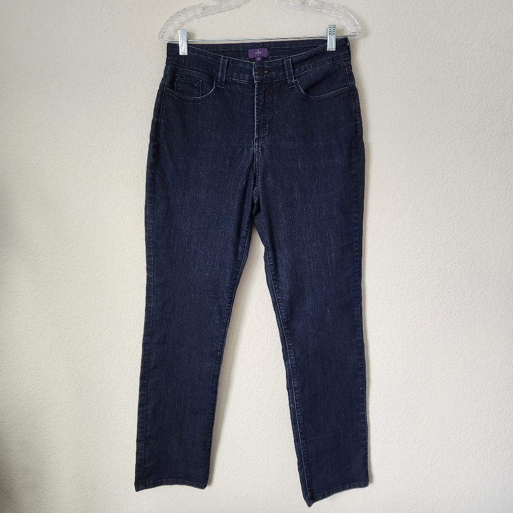 NYDJ Dark Wash Skinny Denim Jean, Size 8